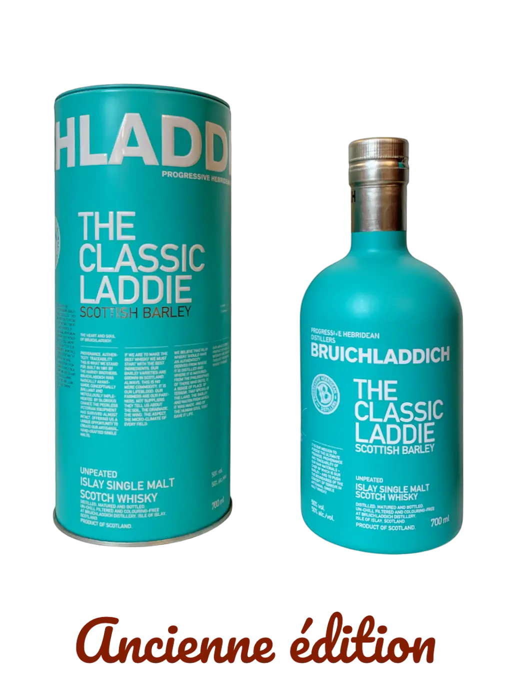 Bruichladdich The Classic Laddie Scottish Barley Unpeated Islay single malt Scotch whisky