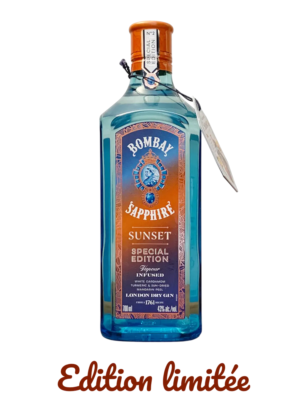 London Dry Gin Bombay Sapphire Sunset Special Edition
