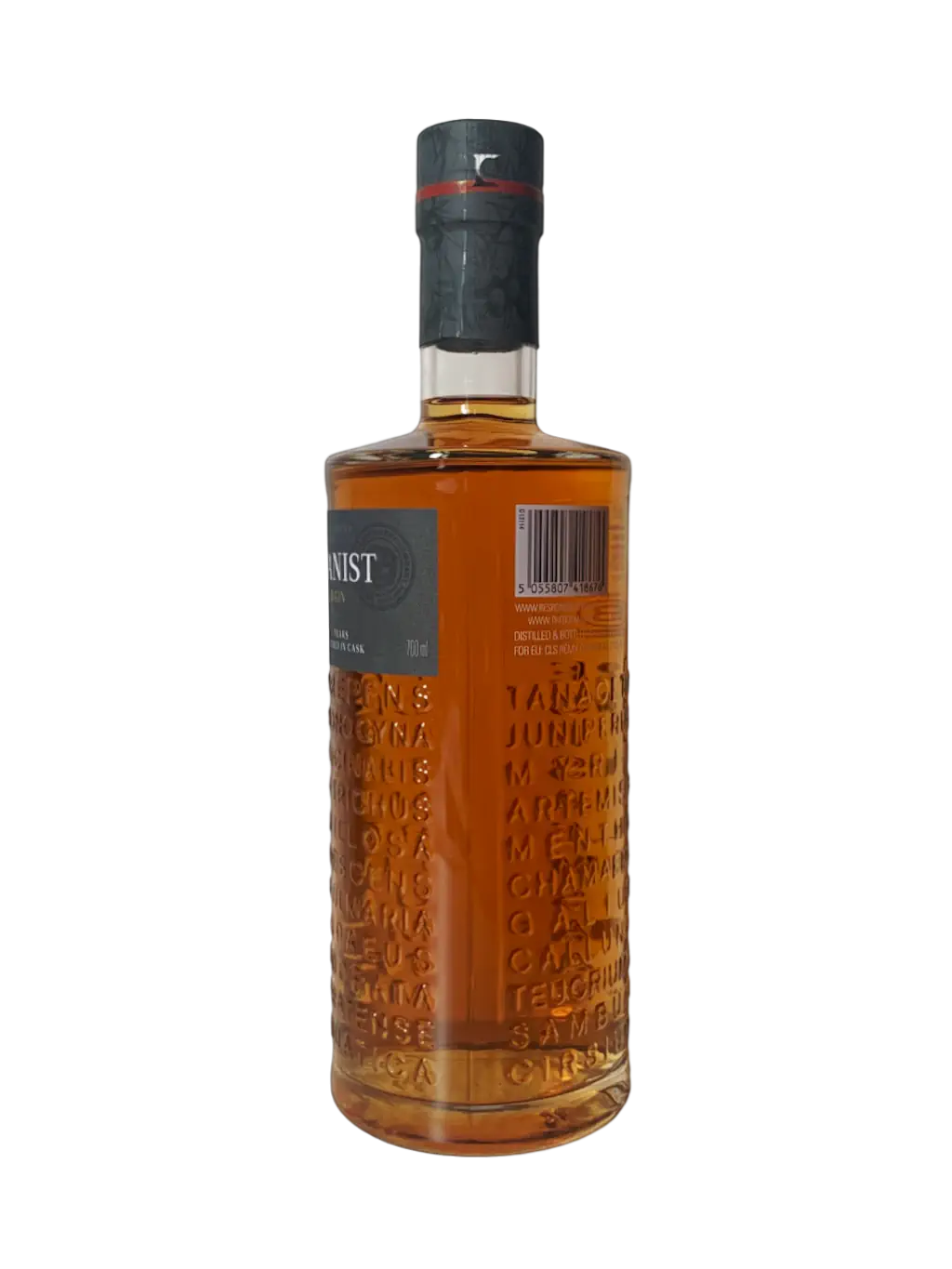 The Botanist Islay cask aged gin, conceived, distilled and hand crafted on the island of Islay. Matured for 3 years in casks.