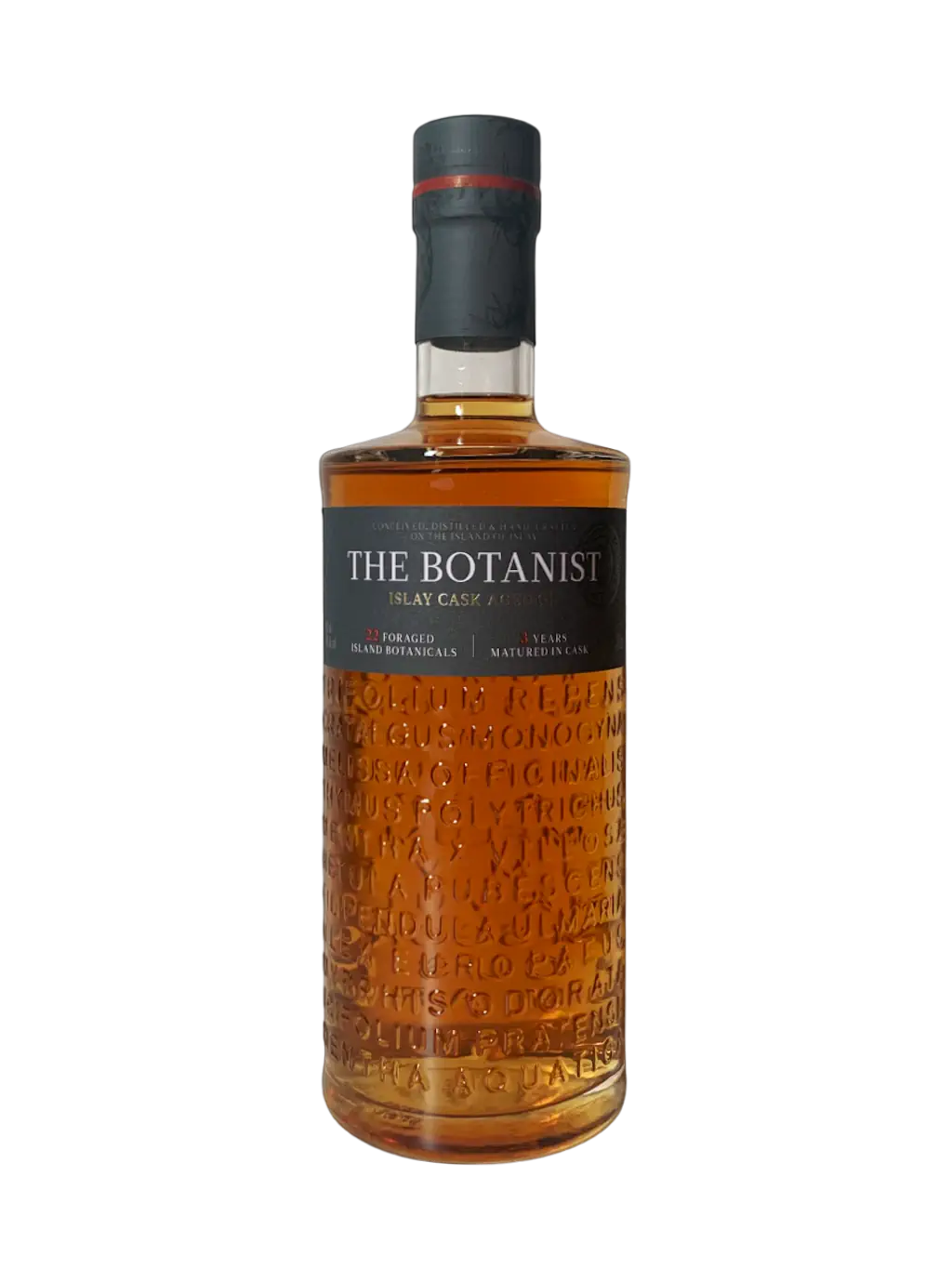 The Botanist Islay cask aged gin, conceived, distilled and hand crafted on the island of Islay. Matured for 3 years in casks.