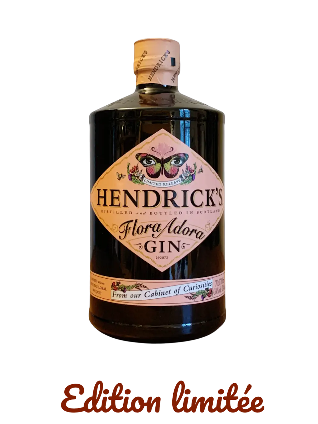 Hendrick's gin Flora Adora from our cabinet of curiosities