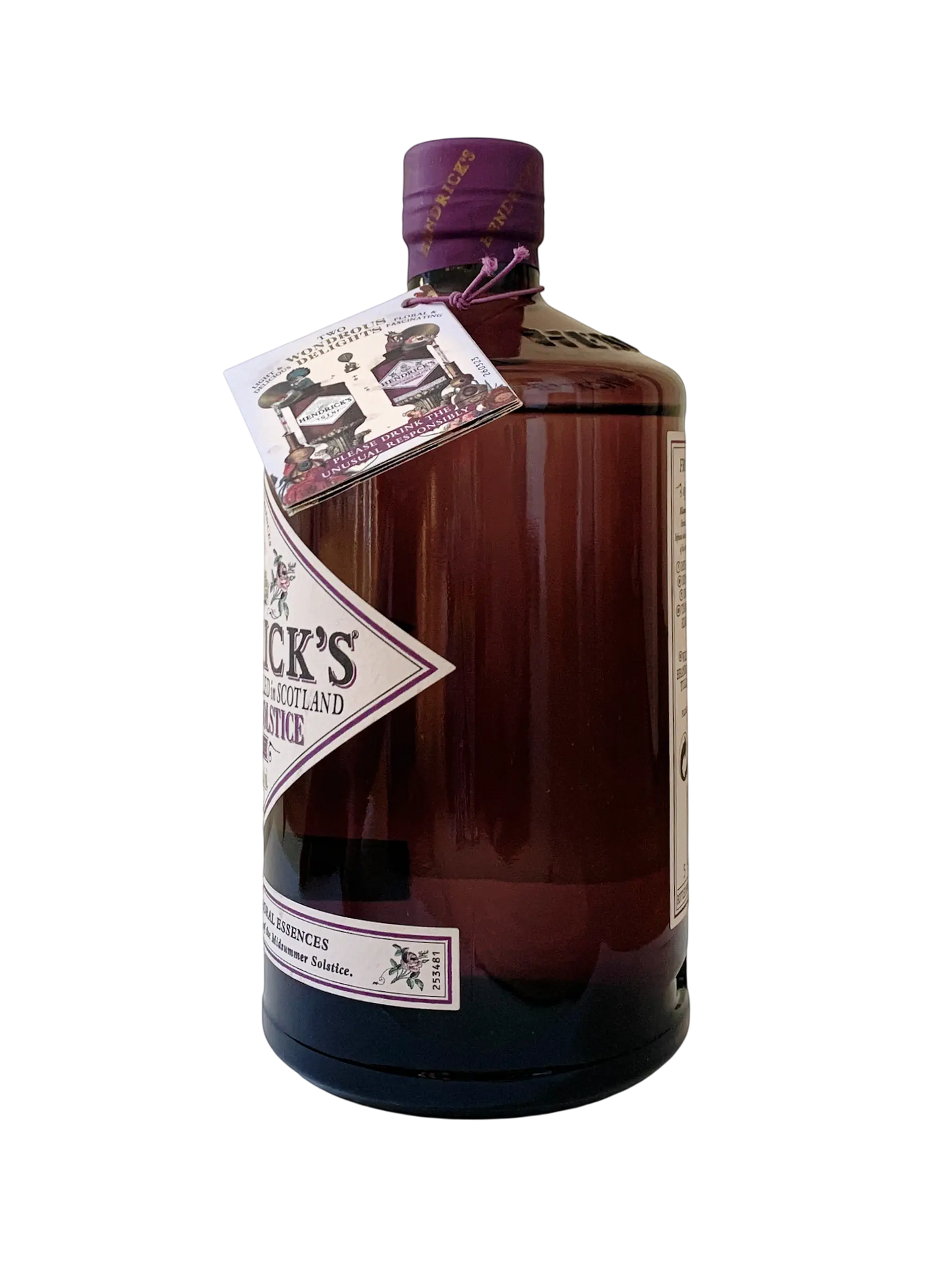 Gin Ecossais Hendricks Edition Limitee Midsummer Solstice