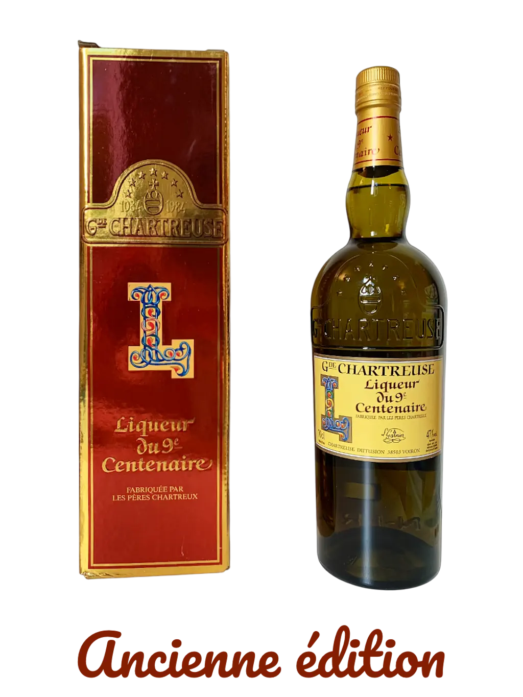 Grande Chartreuse Liqueur du 9ème Centenaire fabriquée par les Pères Chartreux en 2013