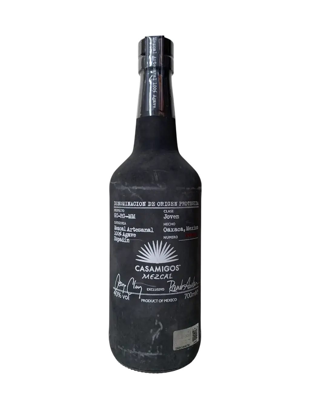 Mezcal Artesanal Joven Casamigos