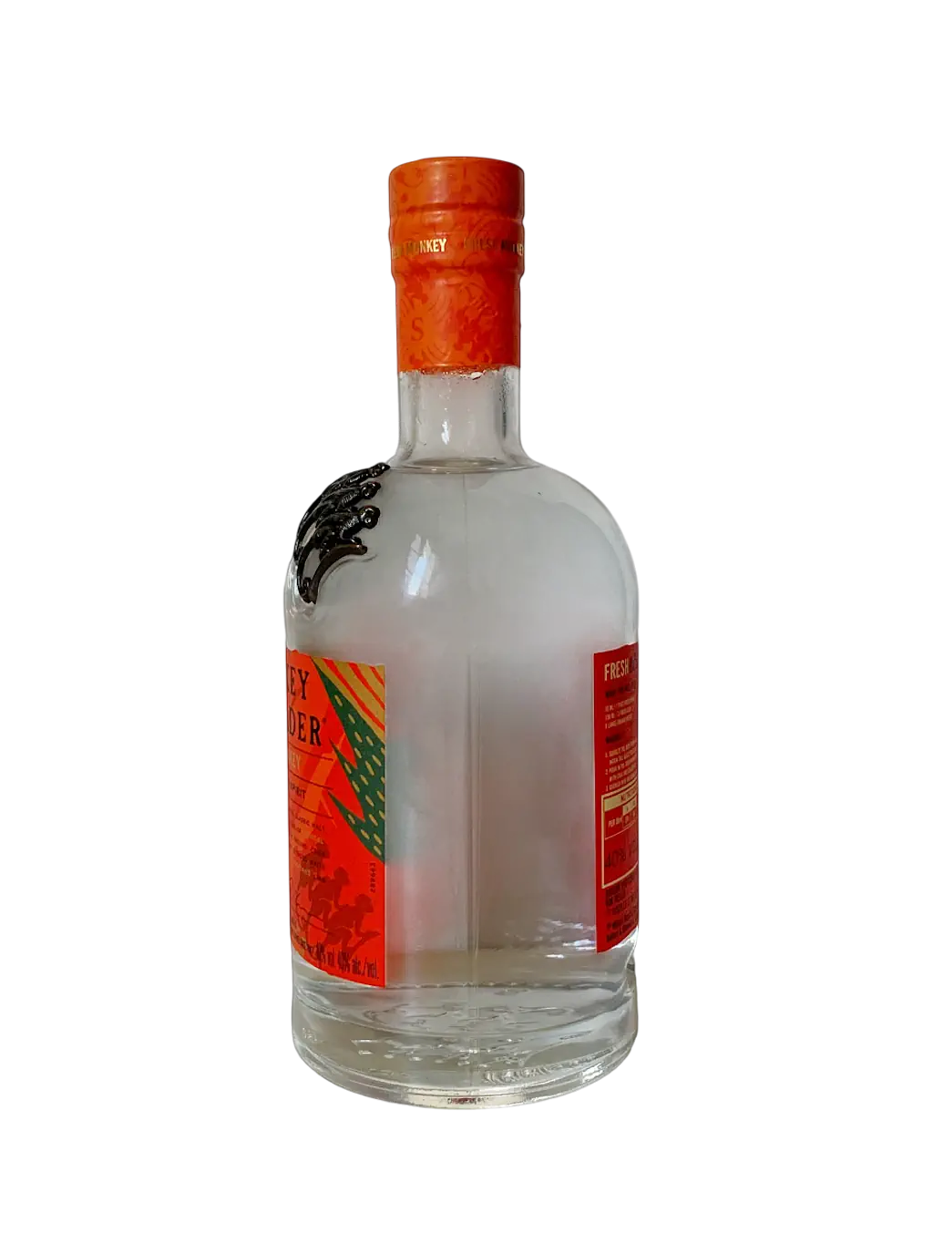 Monkey Shoulder Fresh Monkey Blended grain spirit distilled, blended and bottled in Scotland by William Grant & Sons LTD
