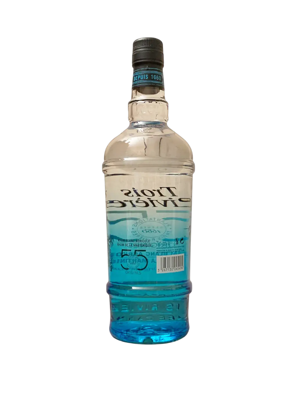 Rhum agricole Trois Rivières 55 Origines Blanc Rhum de la Martinique