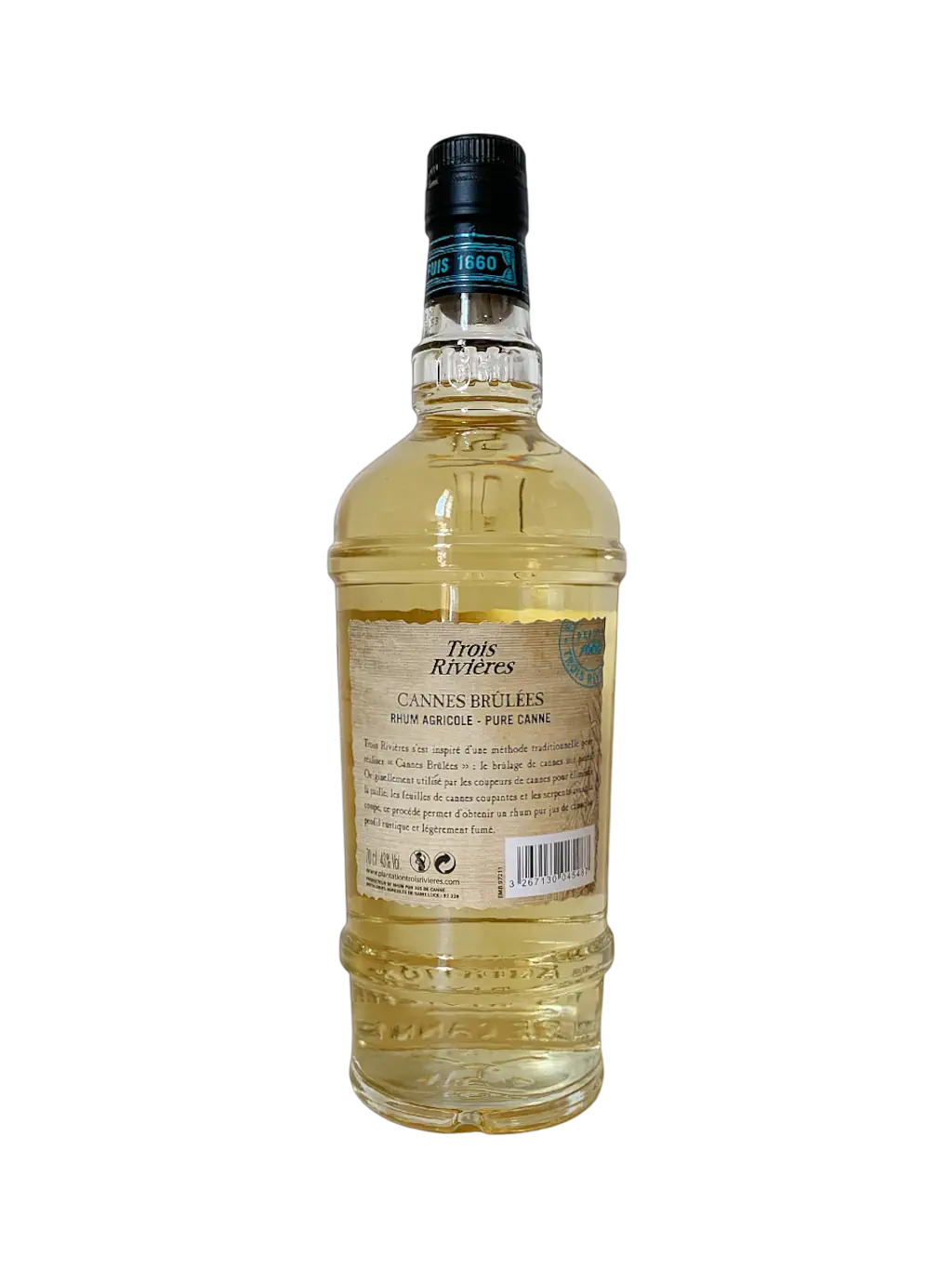 Rhum plantation Trois Rivieres Martinique Cuvée Méthode traditionnelle Cannes Brulées