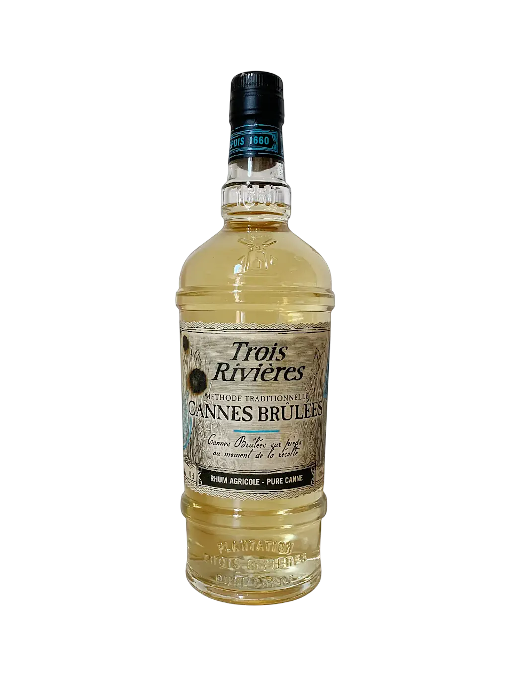 Rhum plantation Trois Rivieres Martinique Cuvée Méthode traditionnelle Cannes Brulées