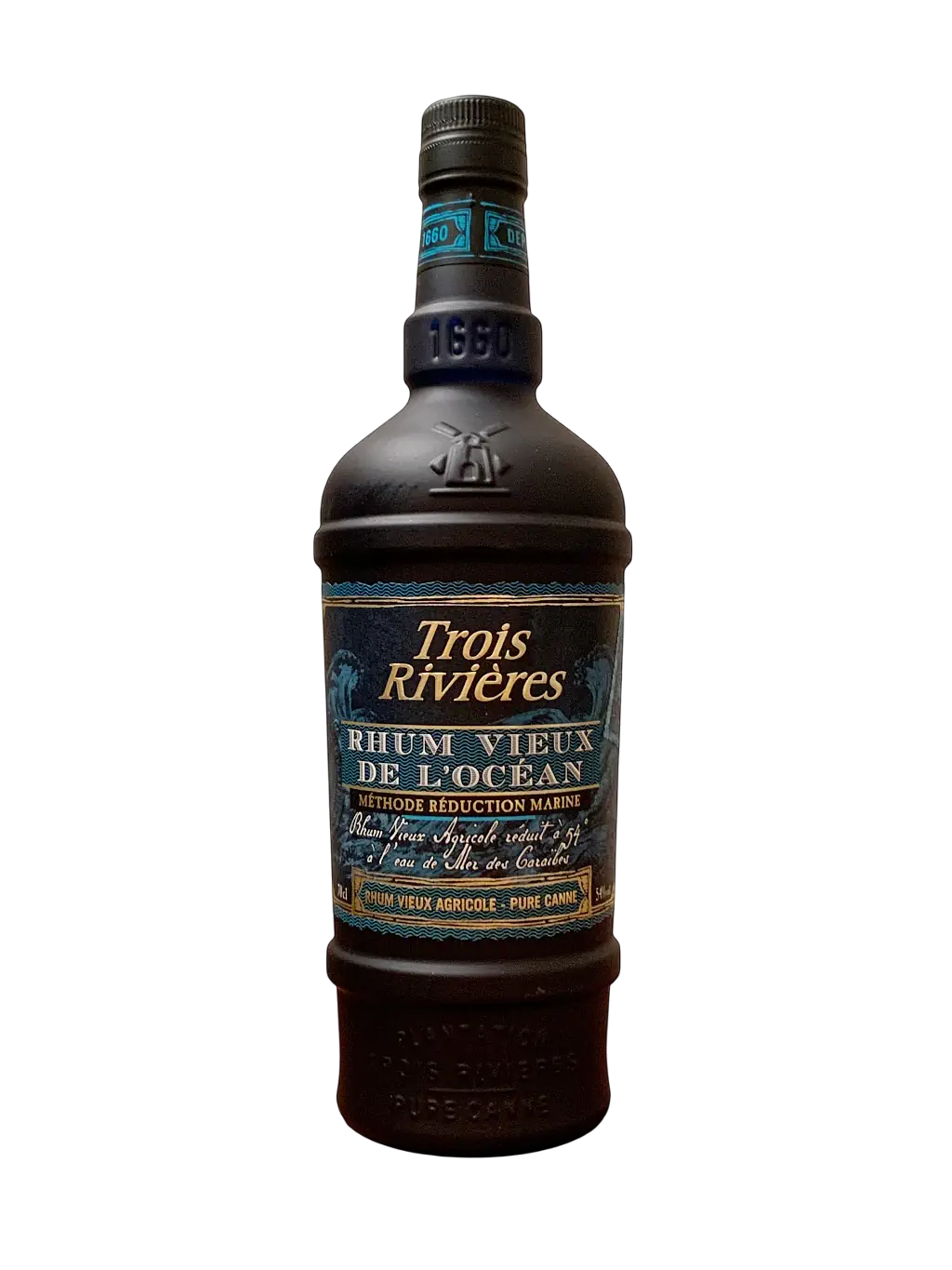 Bouteille de rhum agricole Trois Rivières Cuvée vieux de l'océan