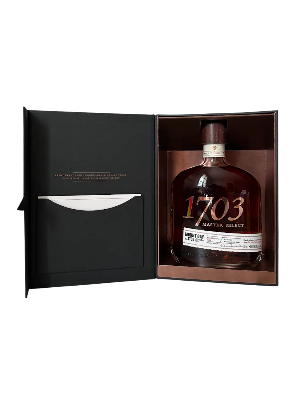 1703 Master Select Mount Gay Barbados rum released in 2017