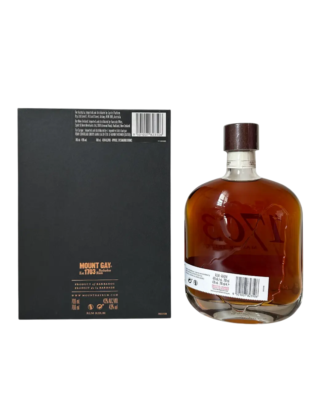 1703 Master Select Mount Gay Barbados rum released in 2017