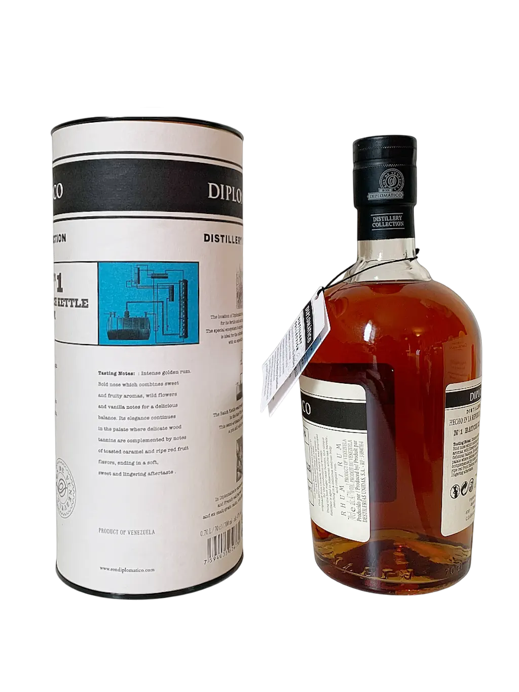 Diplomatico Ron de Venezuela Distillery Collection number 1 Batch Kettle Rum Batch 3