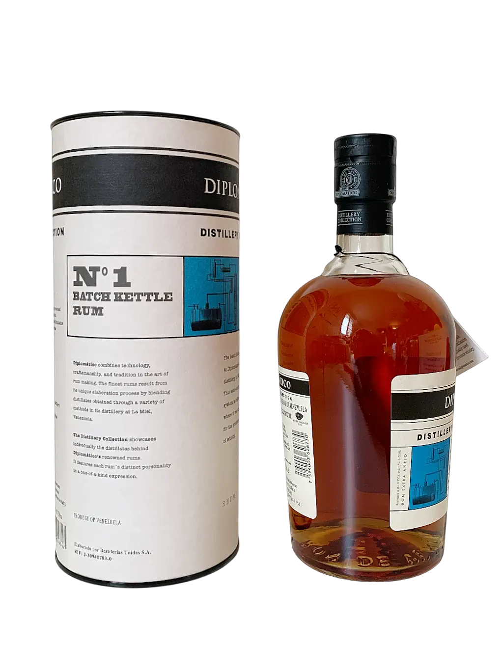 Diplomatico Ron de Venezuela Distillery Collection number 1 Batch Kettle Rum Batch 3