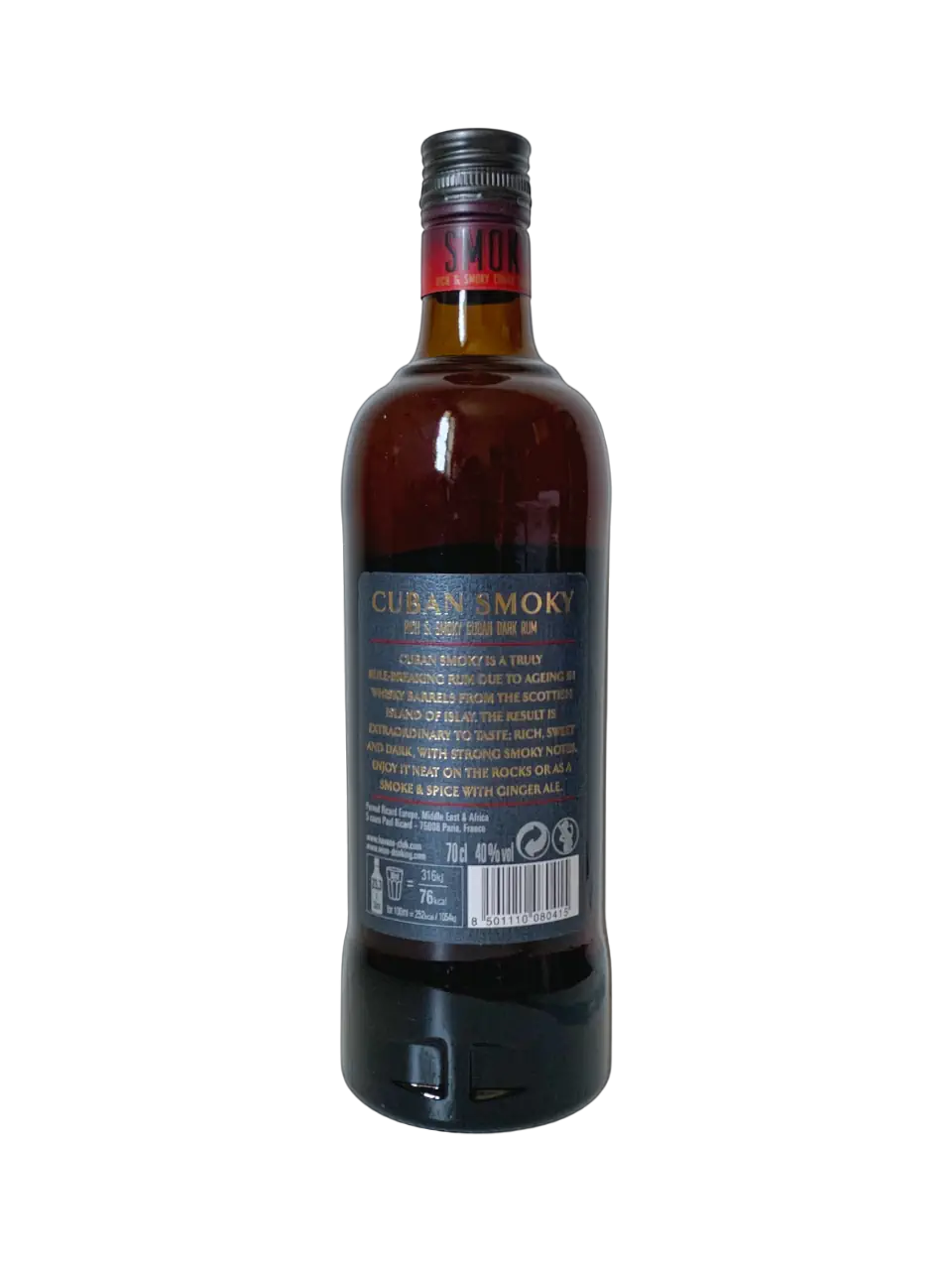Havana Club Cuban Smoky Rich and smoky cuban dark rum