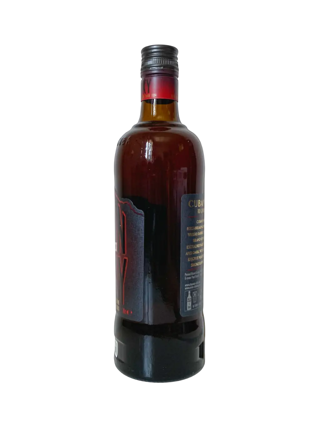 Havana Club Cuban Smoky Rich and smoky cuban dark rum