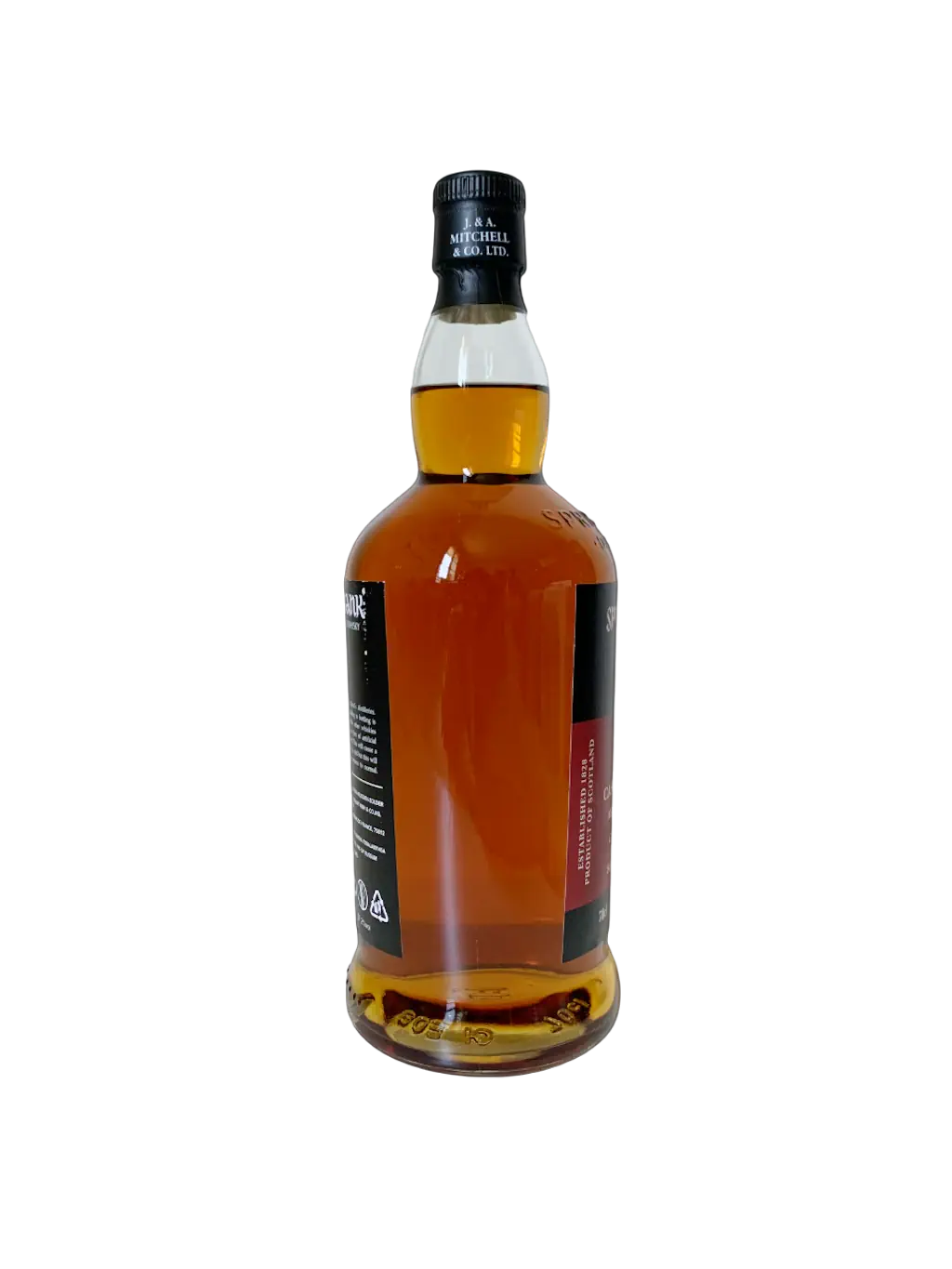Scotch Whisky Campbeltown Single Malt Springbank Aged 12 years Cask Strength