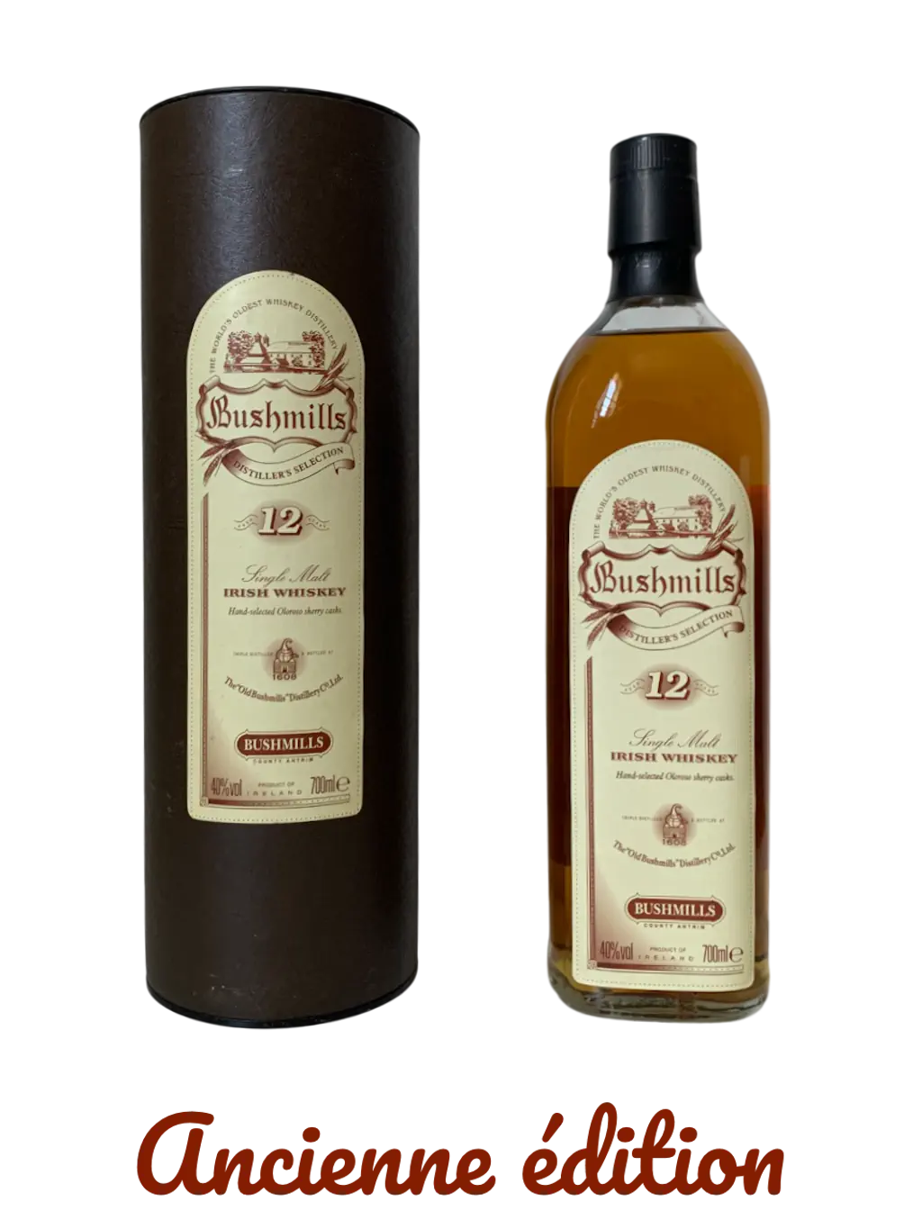 Bushmills 12 ans Distiller's Selection single malt Irish whiskey