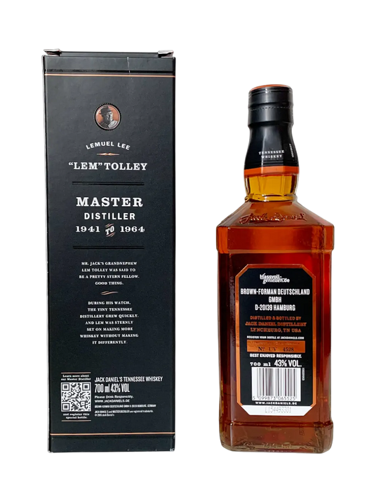 Jack Daniel's Master Distiller series Limited edition number 3 Lem Tolley master distiller