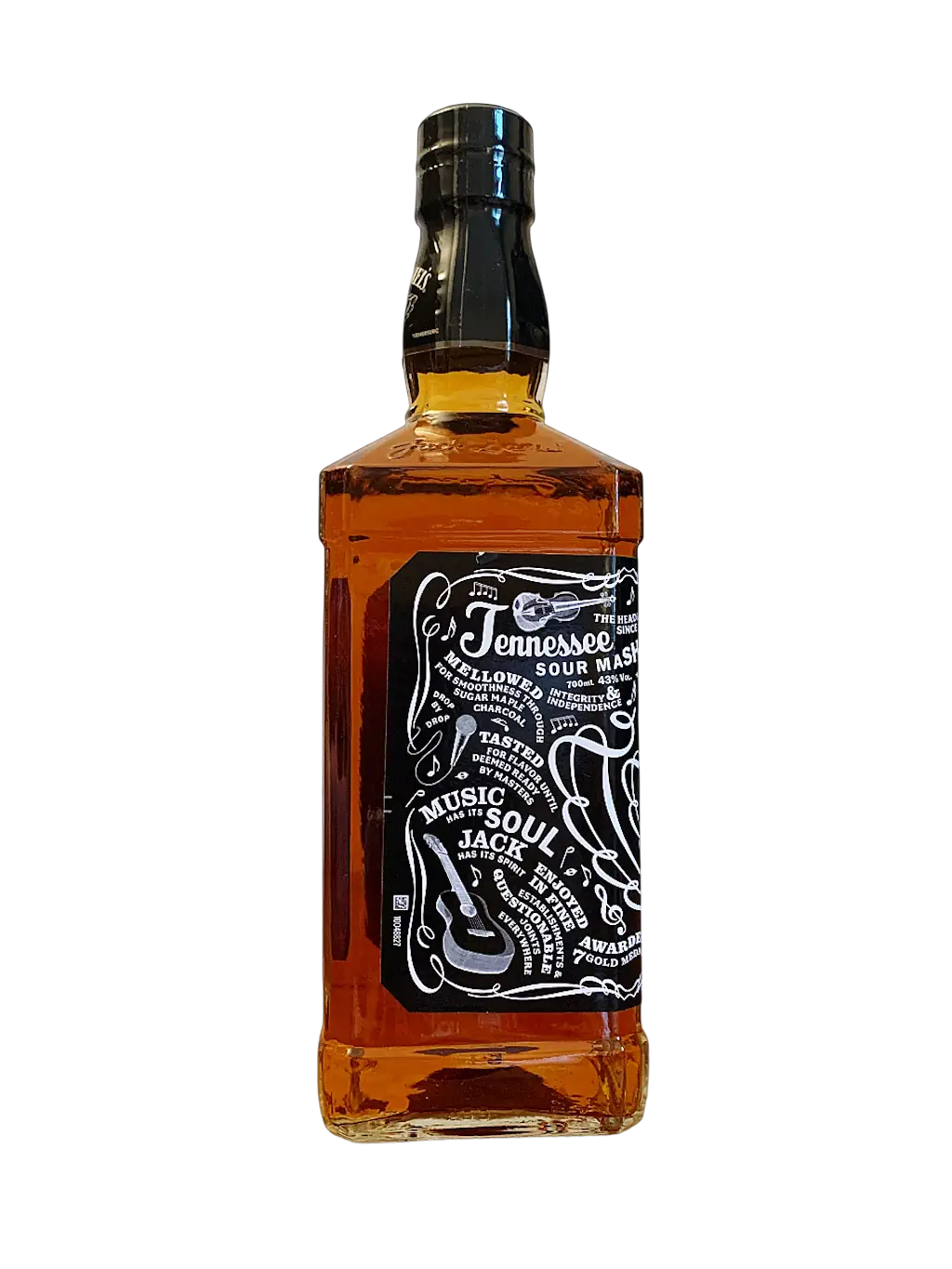 Jack Daniel's Tennessee whiskey 155th anniversary Paula Scher Limited Edition Old no. 7 43%