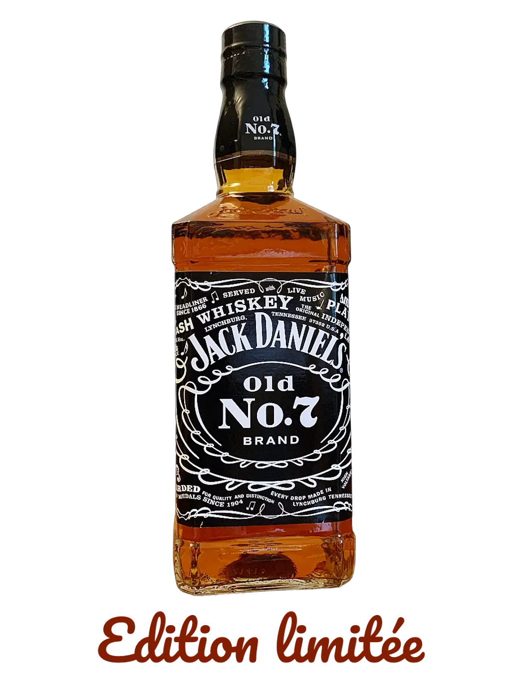Jack Daniel's Tennessee whiskey 155th anniversary Paula Scher Limited Edition Old no. 7 43%