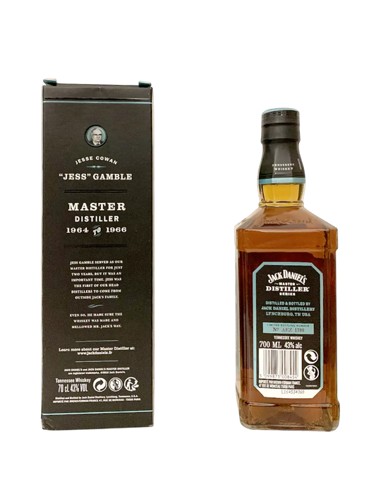 Jack Daniels Master Distiller Series Limited edition number 4 Jesse Cowan Jess Gamble Tennessee Whiskey