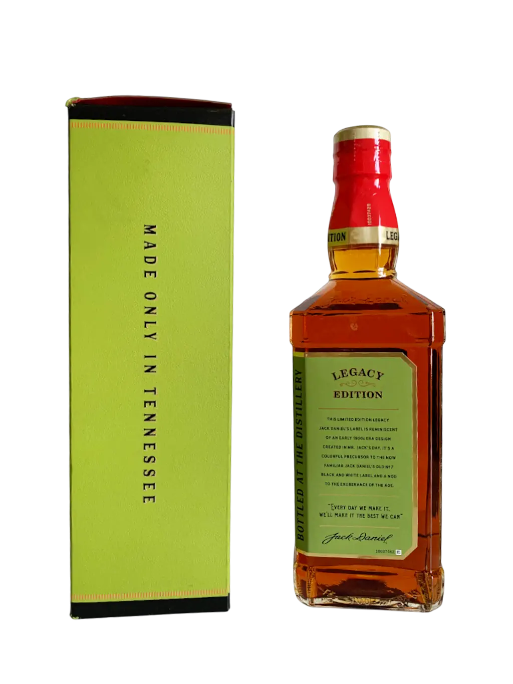 Jack Daniels Old No7 Tennessee Whiskey First Legacy Edition Limited Edition