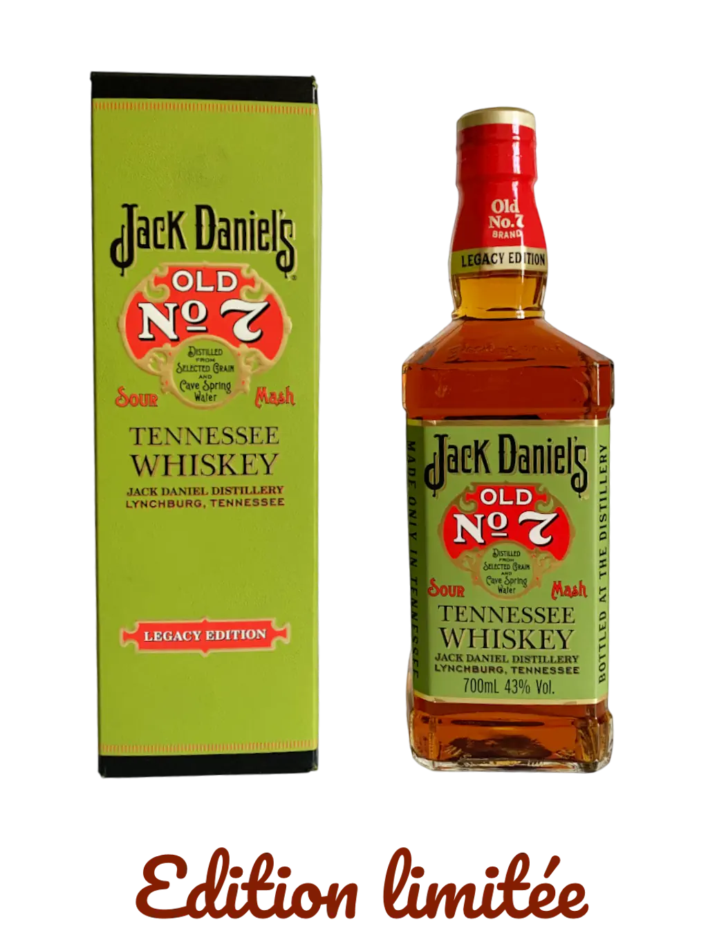 Jack Daniels Old No7 Tennessee Whiskey First Legacy Edition Limited Edition