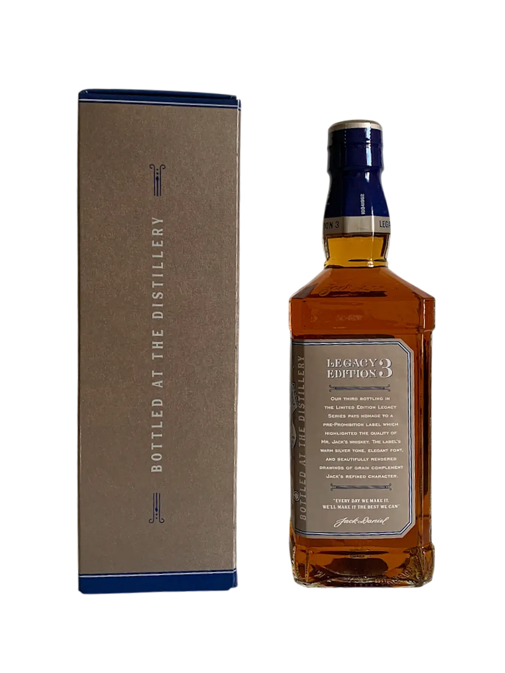 Fine Old Jack Daniels no7 Tennessee whiskey Legacy Edition 3