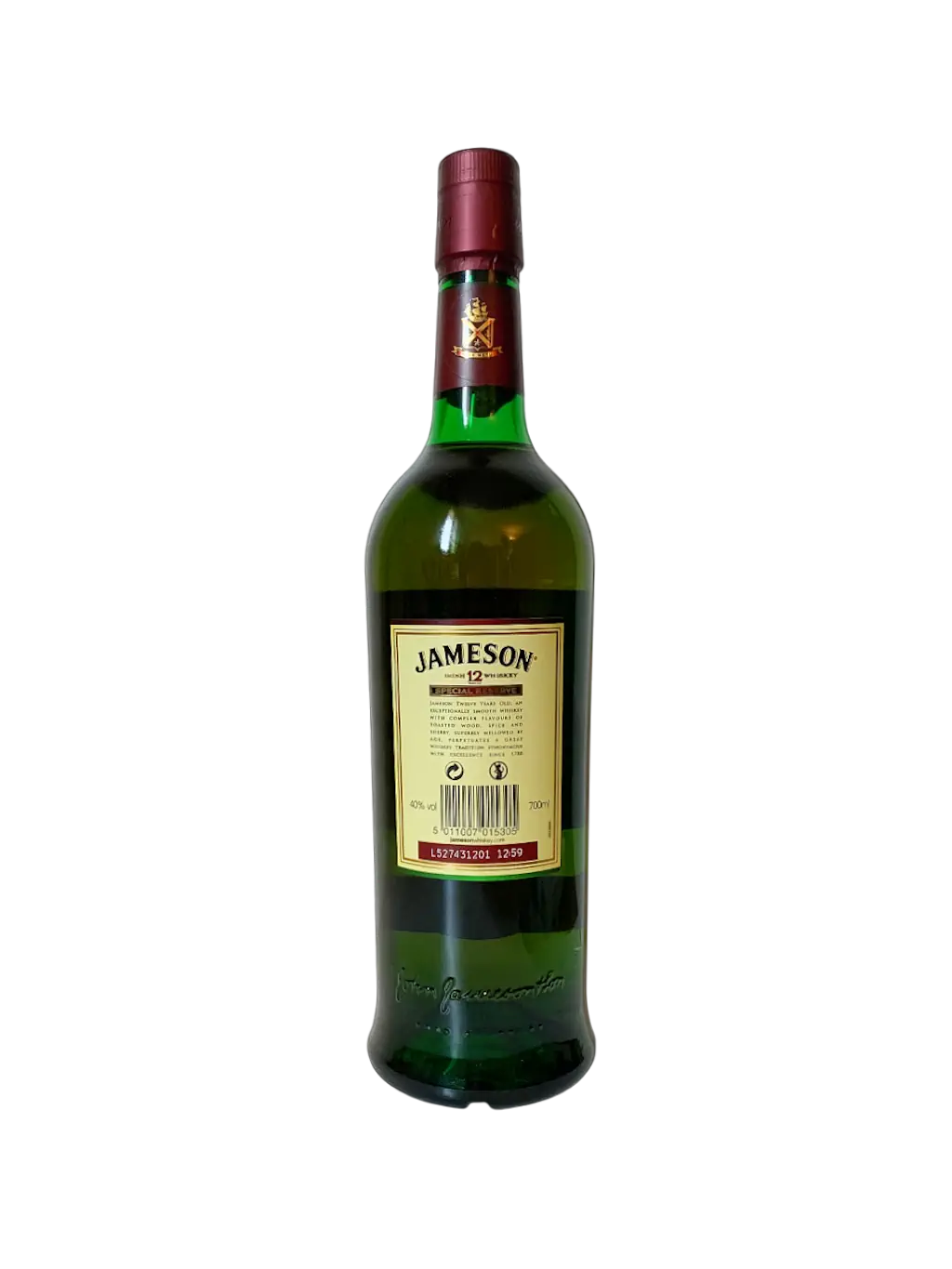 Jameson 12 ans Special Reserve Irish whiskey