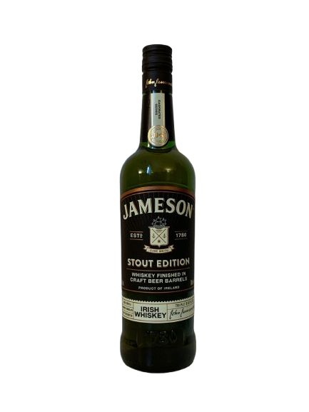 Jameson Stout Edition whiskey finished in craft beer barrels