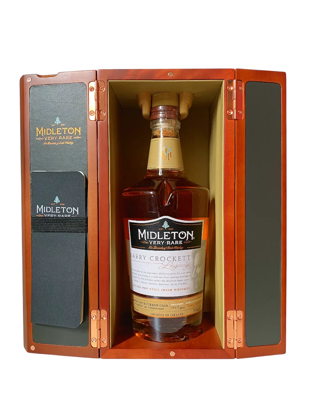 Midleton Very Rare Barry Crockett Legacy single pot still Irish whiskey American Bourbon Cask