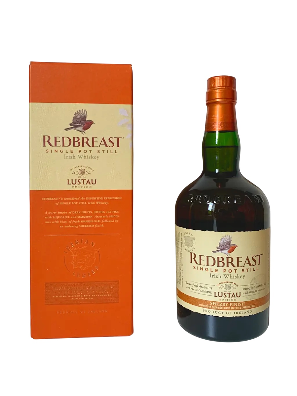Redbreast single pot still Irish whiskey Lustau Edition Iberian Series