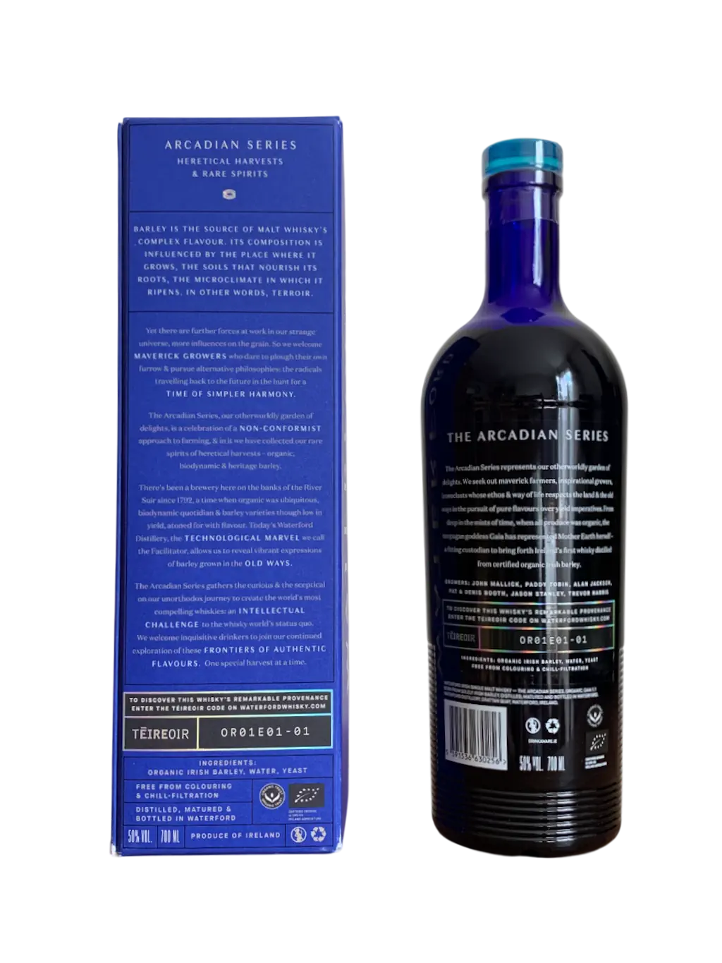 Waterford Irish Single Malt Whisky The Arcadian Series Gaia 1.1