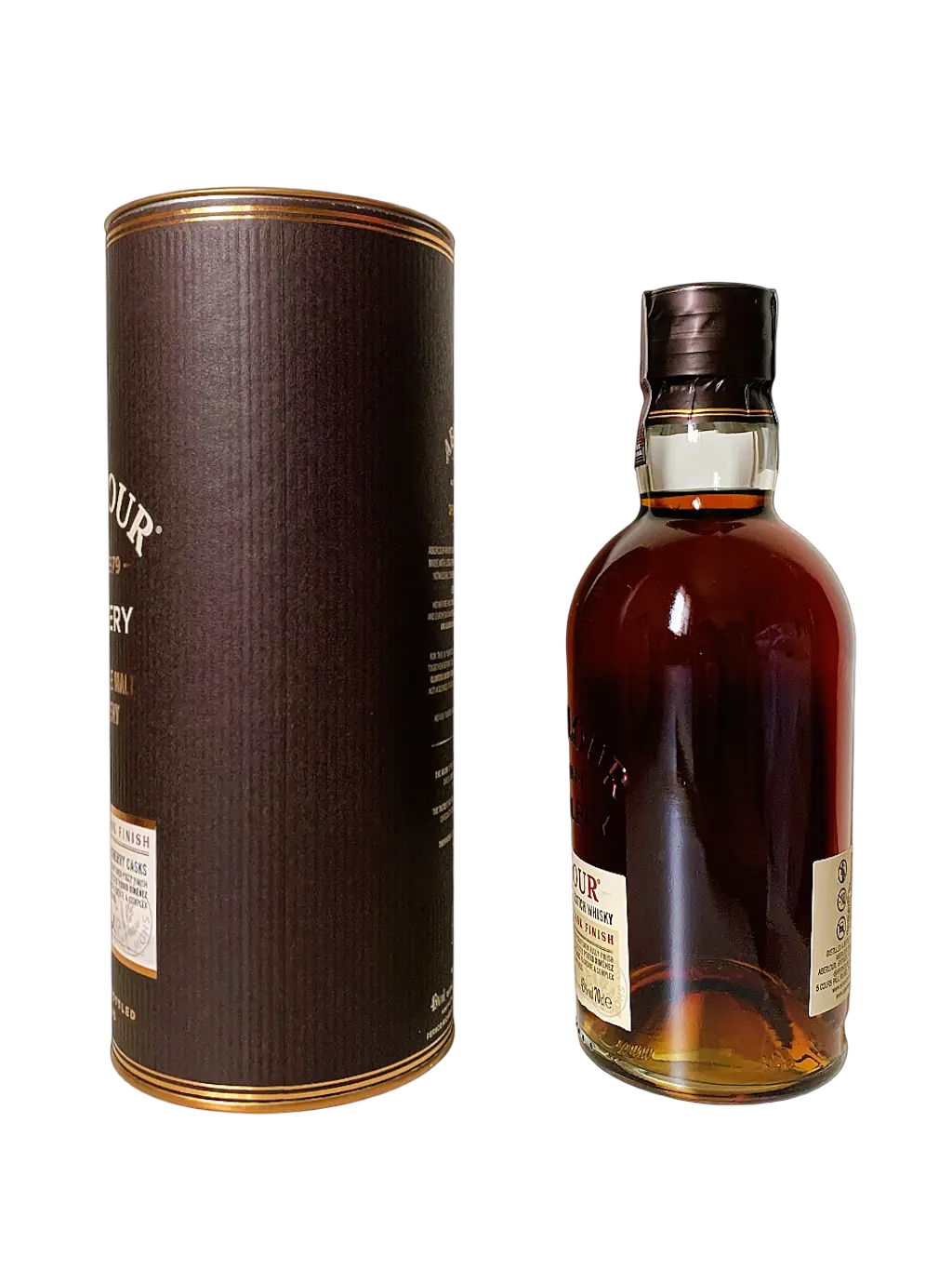 Aberlour Speyside single malt Scotch whisky Double sherry cask finish aged 18 year old. This is batch 004.