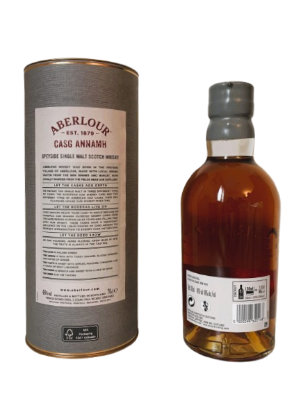 Aberlour Speyside single malt Scotch whisky Casg Annamh Triple cask matured