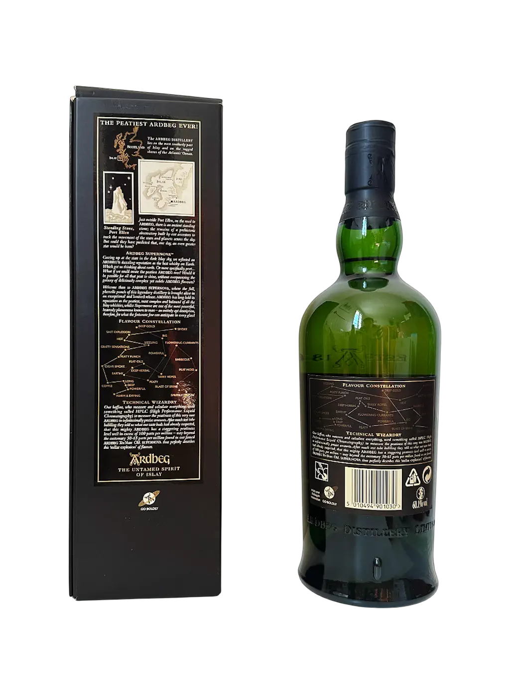 Ardbeg Supernova SN2010 Limited release Islay single malt Scotch whisky