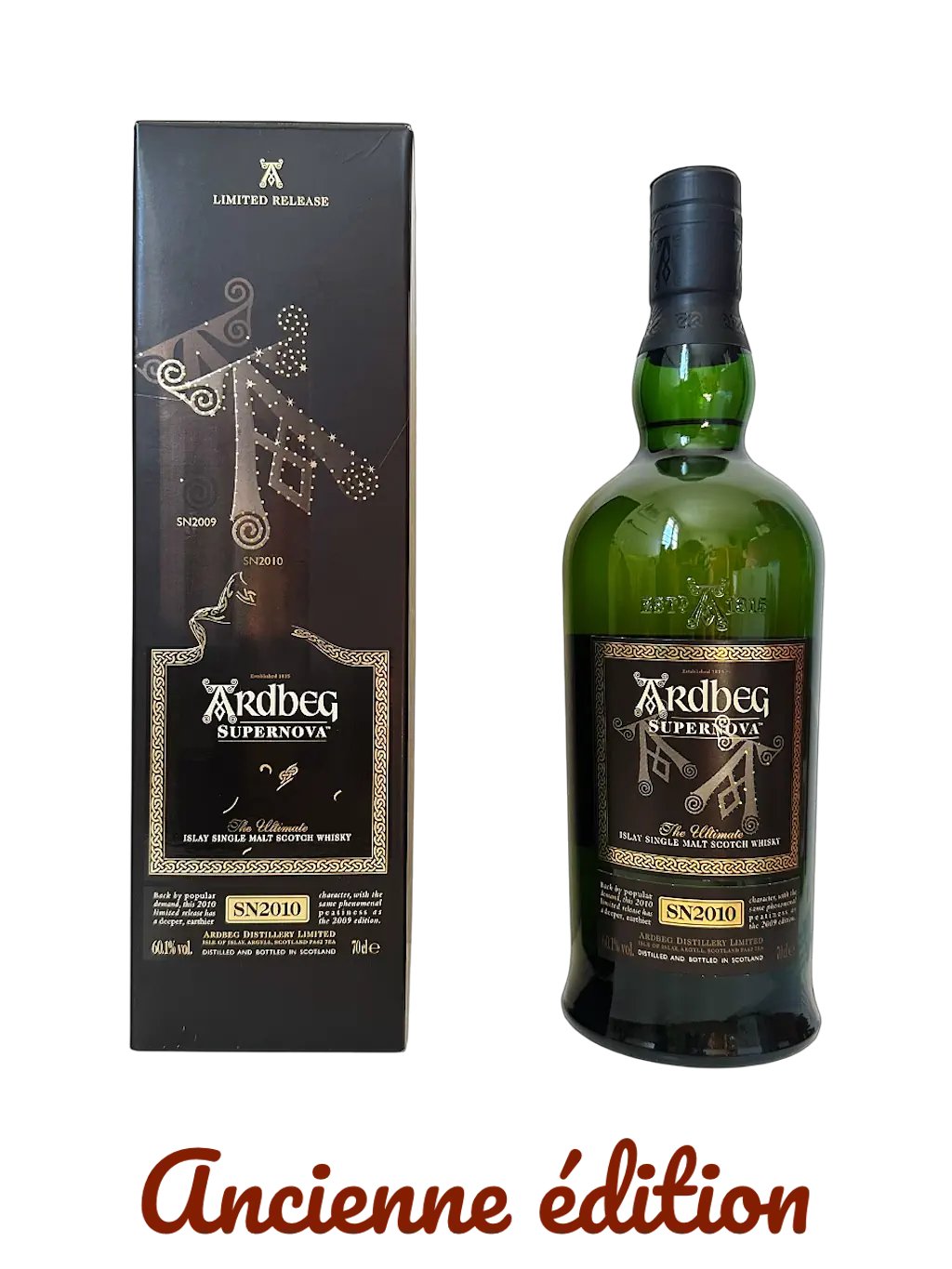 Ardbeg Supernova SN2010 Limited release Islay single malt Scotch whisky