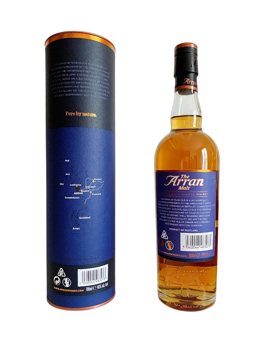 The Arran Malt Single Malt Scotch Whisky Aged 18 years