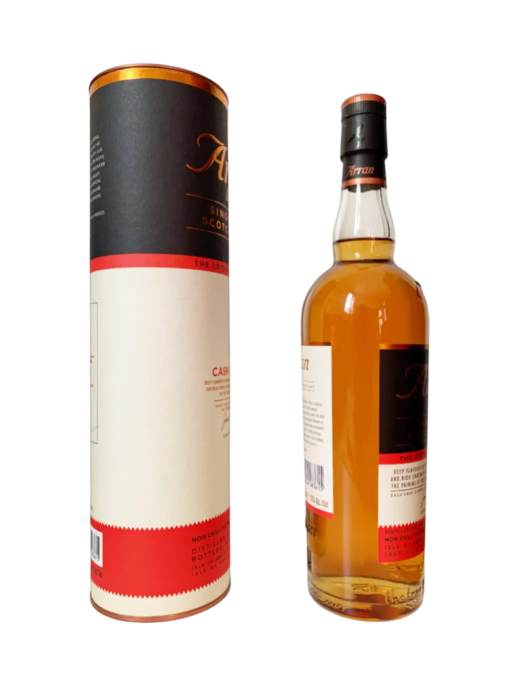 The Arran Malt Single Malt Scotch Whisky The Côte-Rotie cask finish from range Cask Finishes