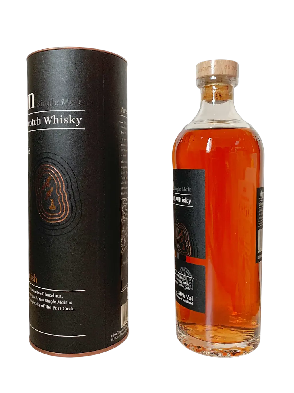 Arran single malt Scotch whisky Port Cask Finish non-chill filtered