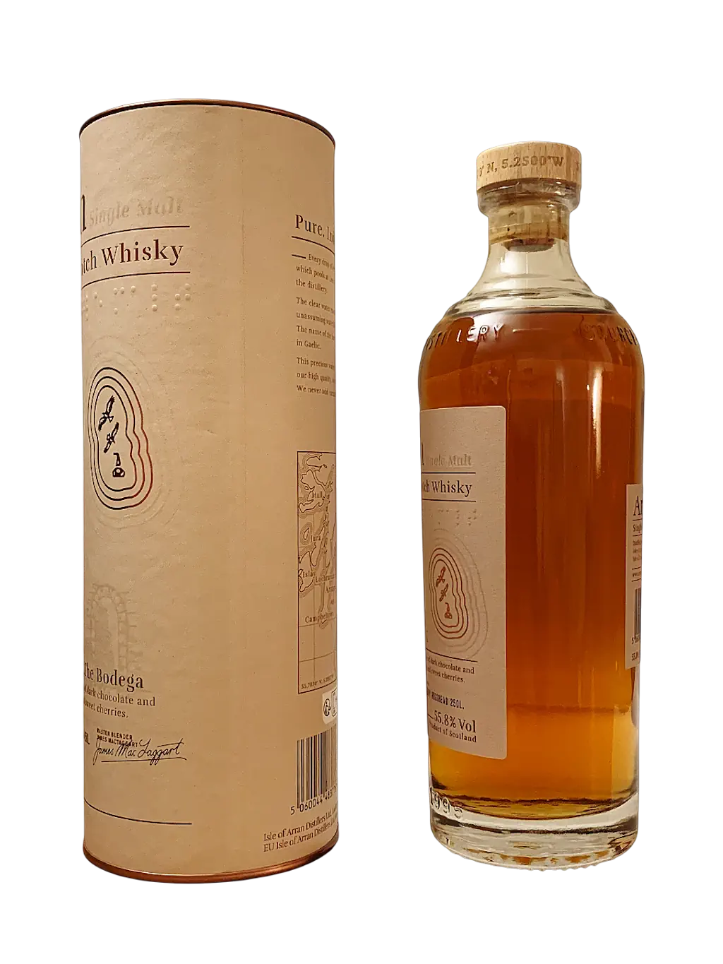 Arran Single Malt Scotch Whisky Sherry Cask The Bodega Lochranza distillery