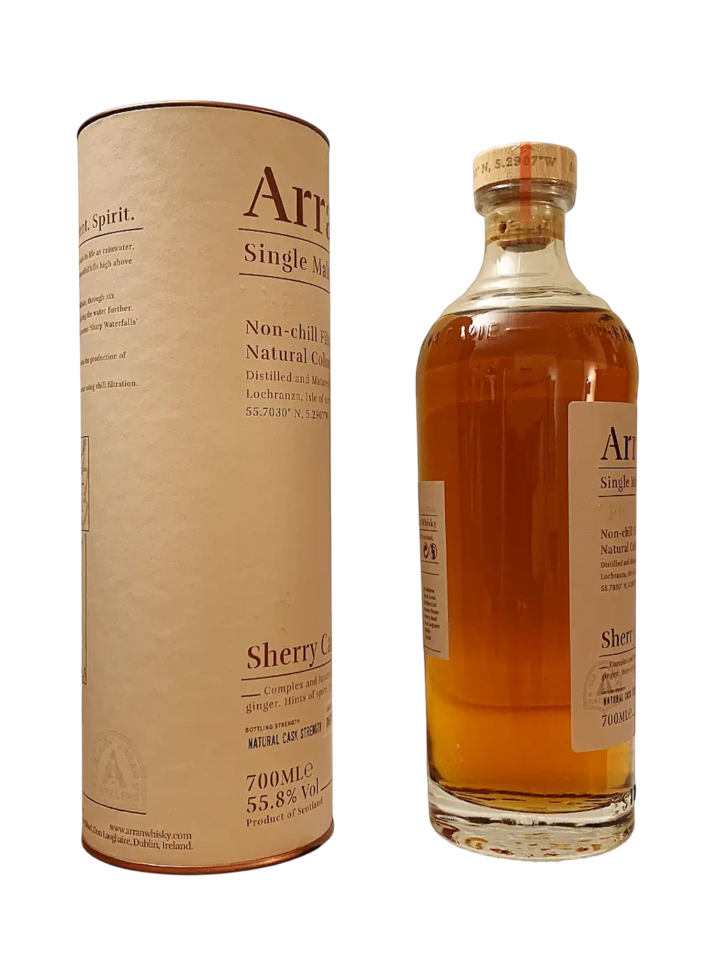 Arran Single Malt Scotch Whisky Sherry Cask The Bodega Lochranza distillery