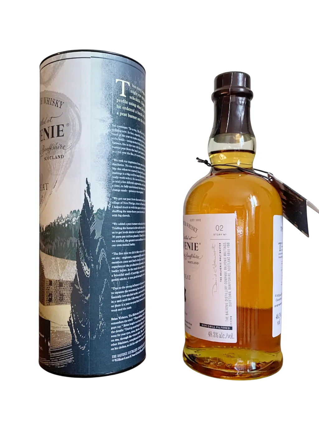 Single malt Scotch whisky The Balvenie 14 ans The week of peat Story 2