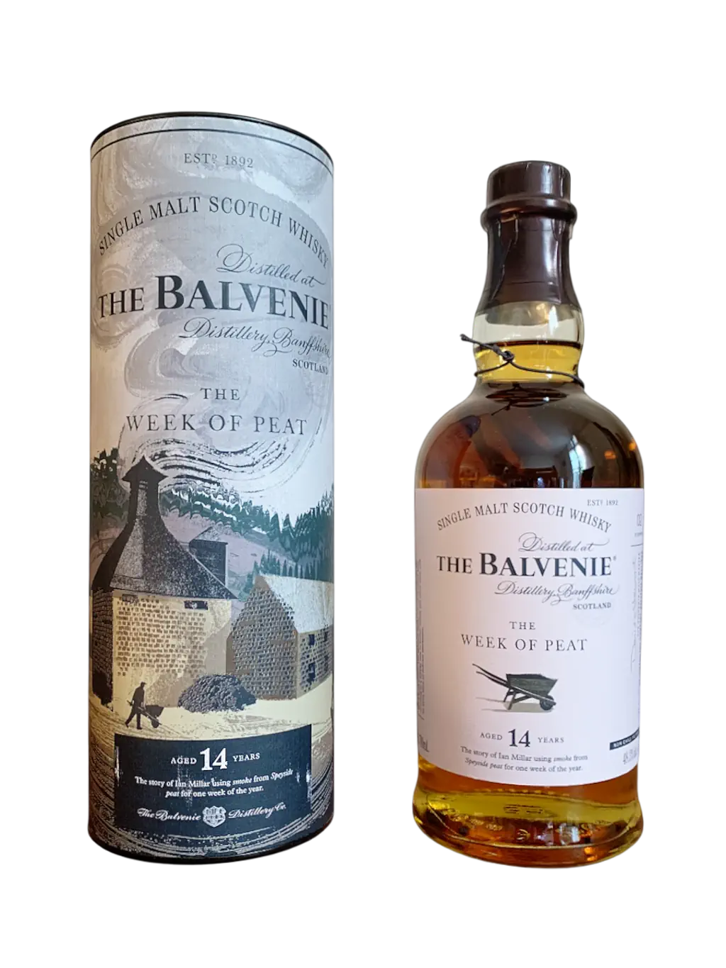 Single malt Scotch whisky The Balvenie 14 ans The week of peat Story 2