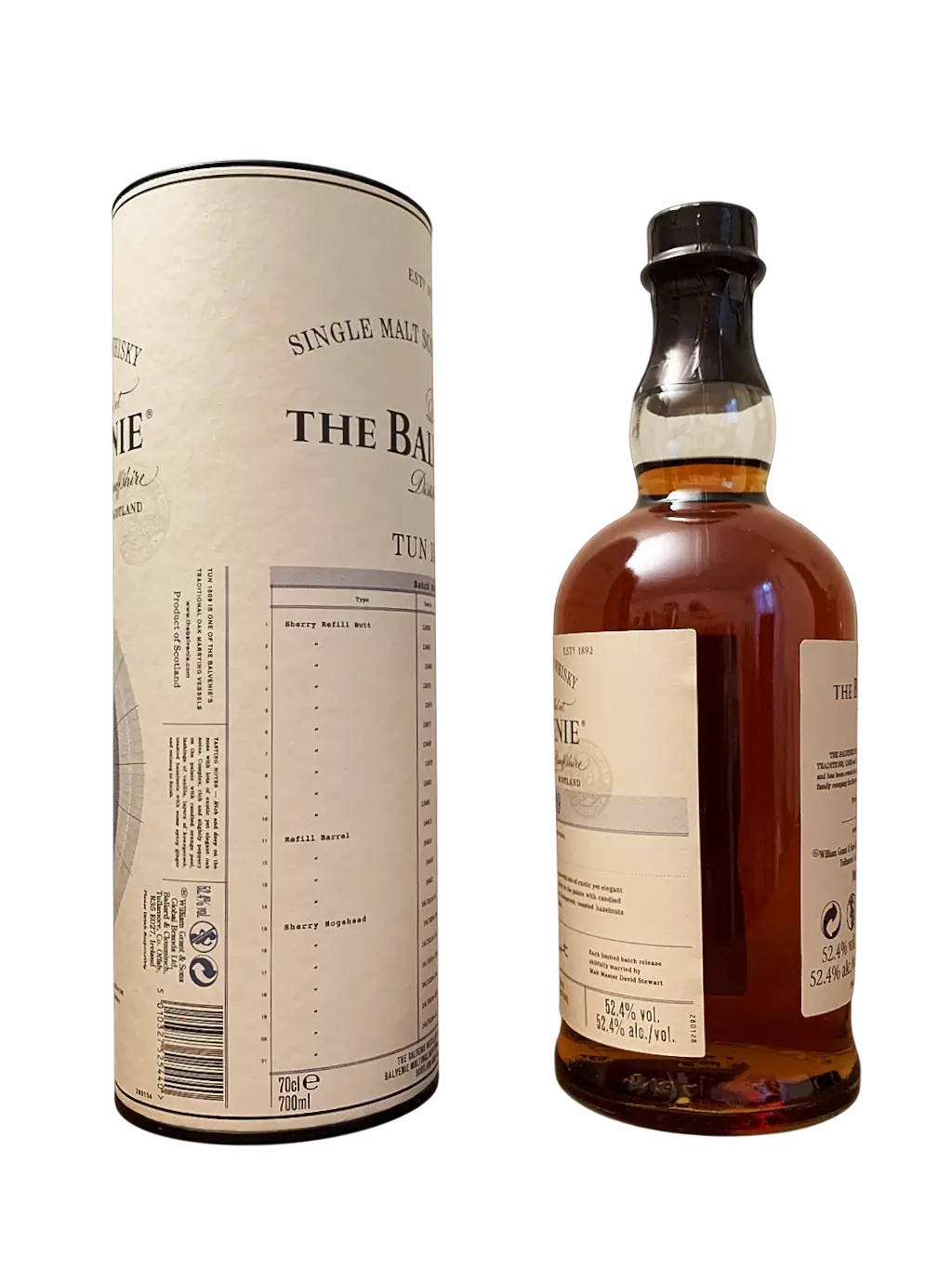 Single Malt Scotch Whisky The Balvenie Tun 1509 Batch 7