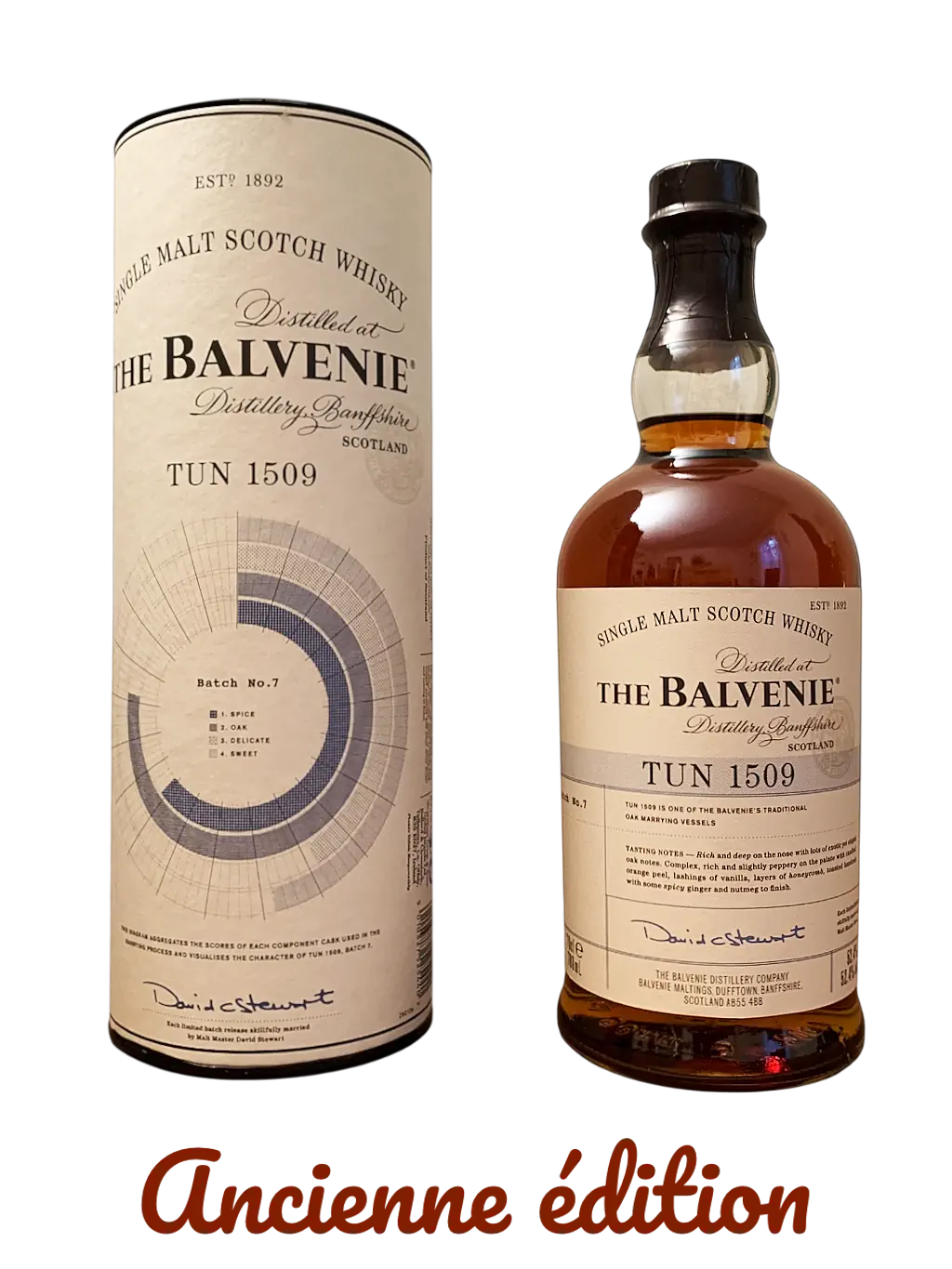 Single Malt Scotch Whisky The Balvenie Tun 1509 Batch 7