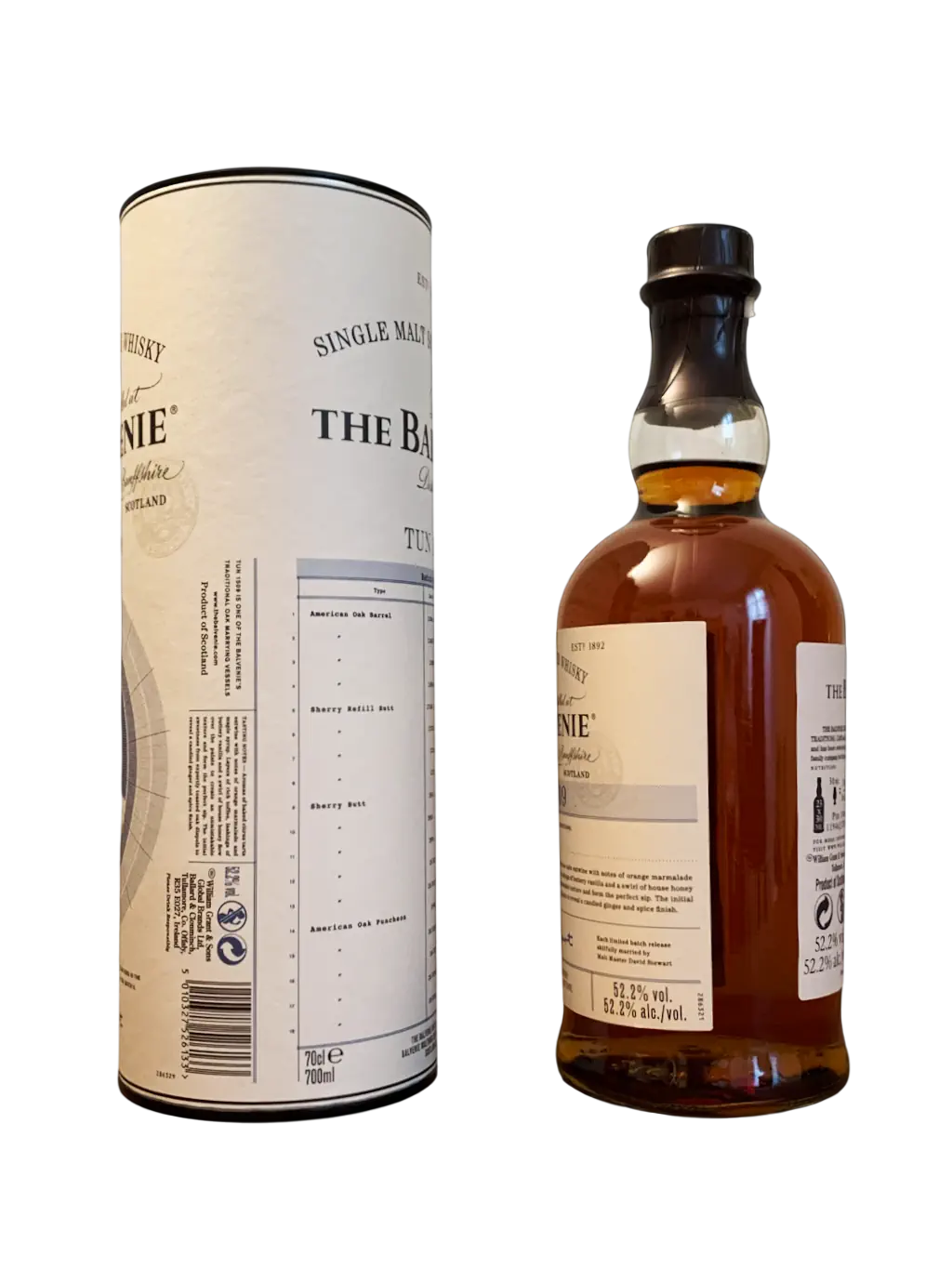 Single Malt Scotch Whisky The Balvenie Tun 1509 Batch n°8