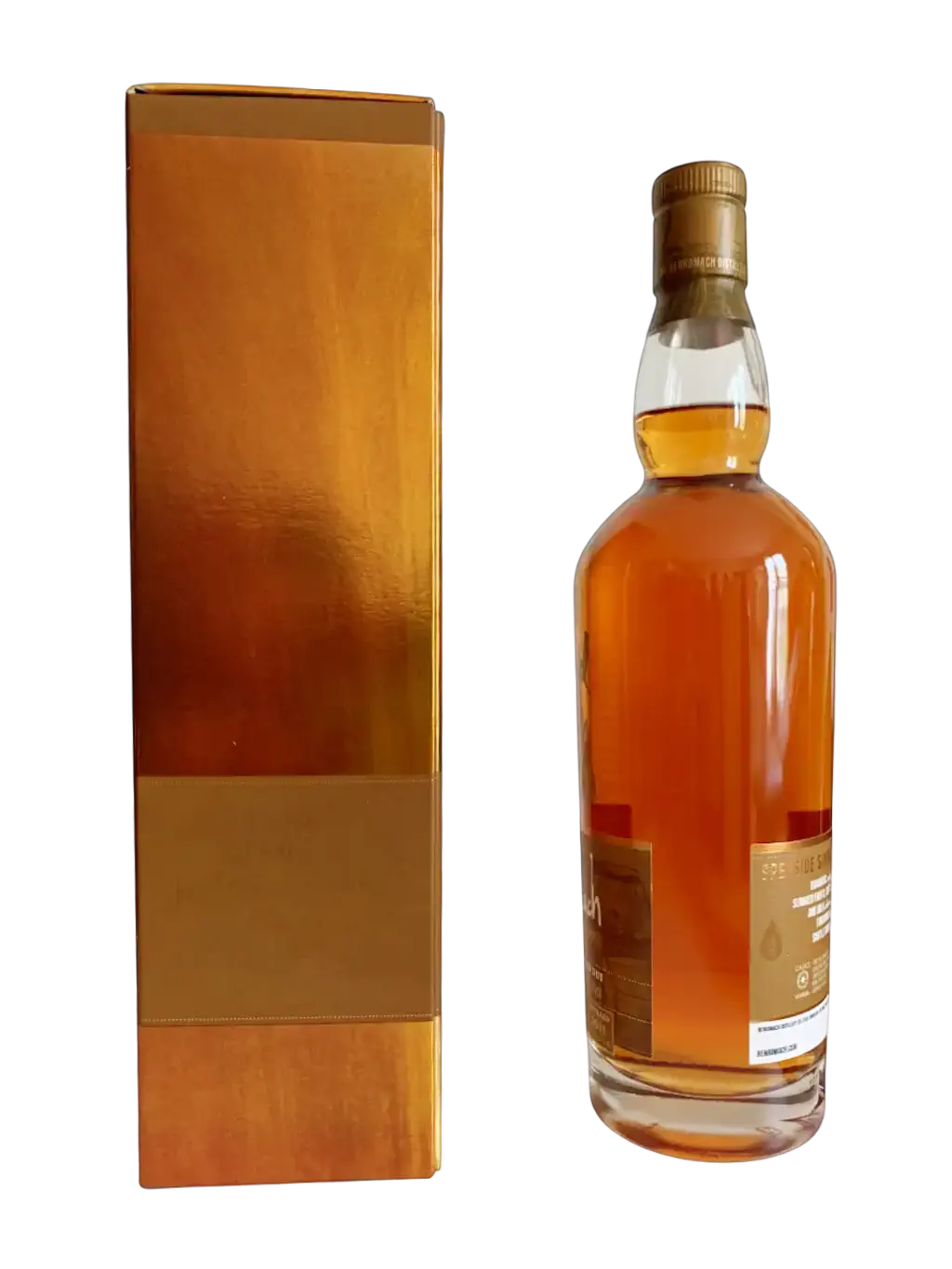 Benromach Speyside Single Malt Scotch Whisky Wood Finish Sassicaia distilled in 2011 bottled in 2019