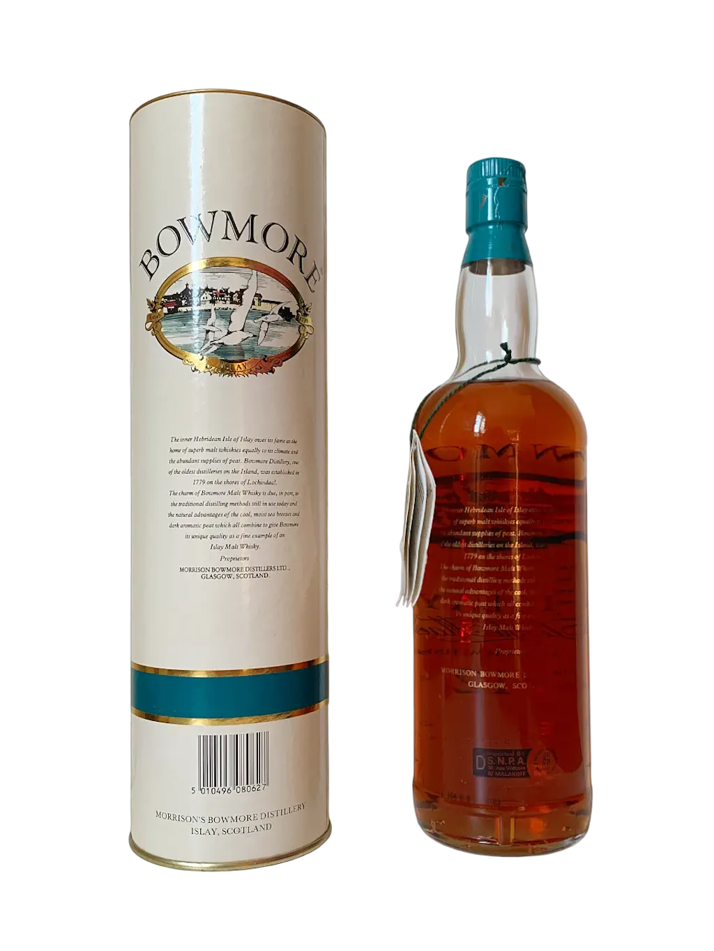 Bowmore Islay Single Malt Scotch Whisky 12 years Old 1990s Morrison Bowmore Distillers Ltd.