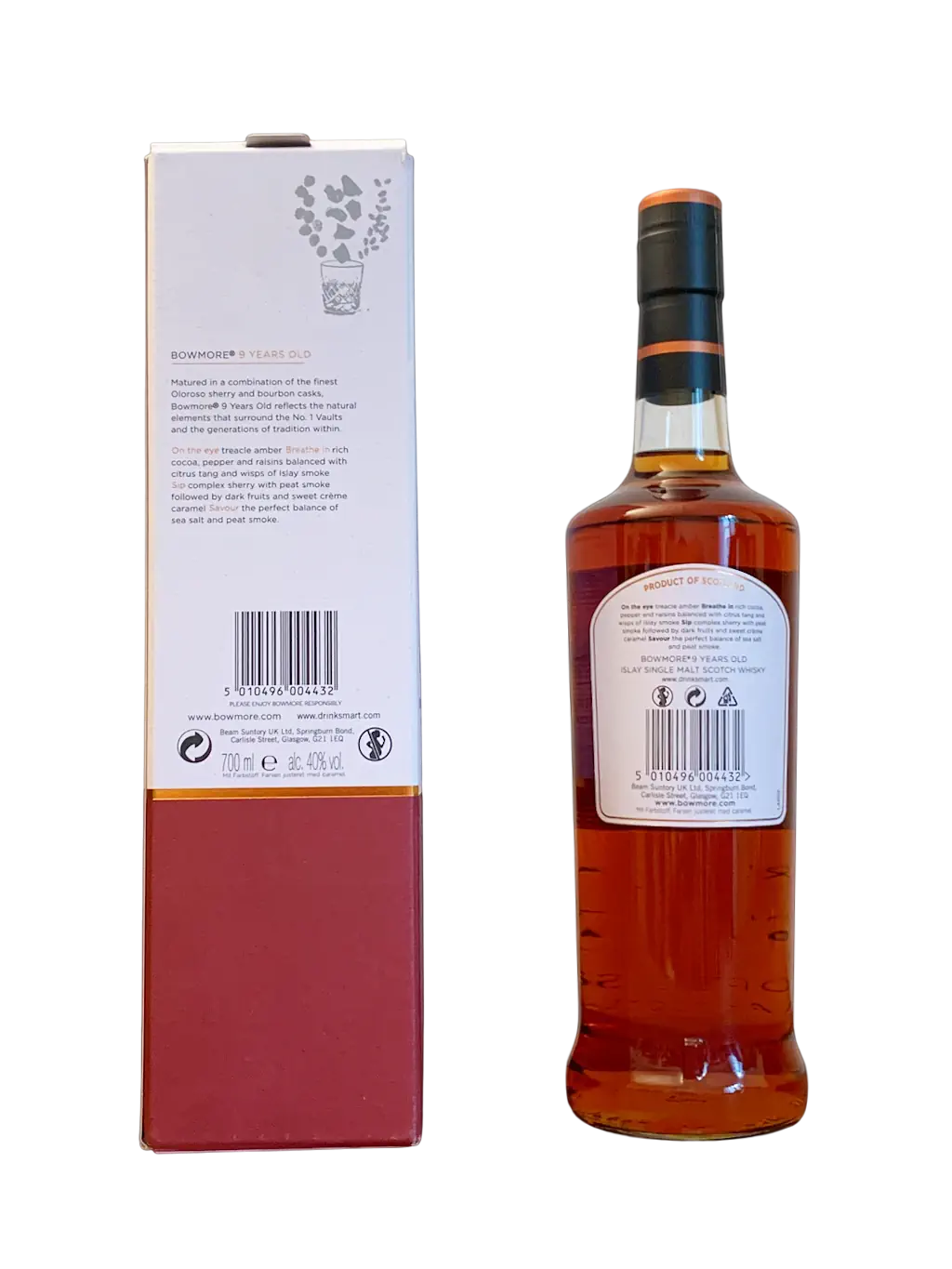 Islay Single Malt Bowmore 9 sherry cask matured limited release